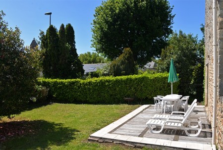 Terrasse du gite La Chapelle