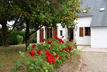 La Villa de la Plage et son jardin