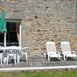 Terrasse et jardin privés pour la Chapelle